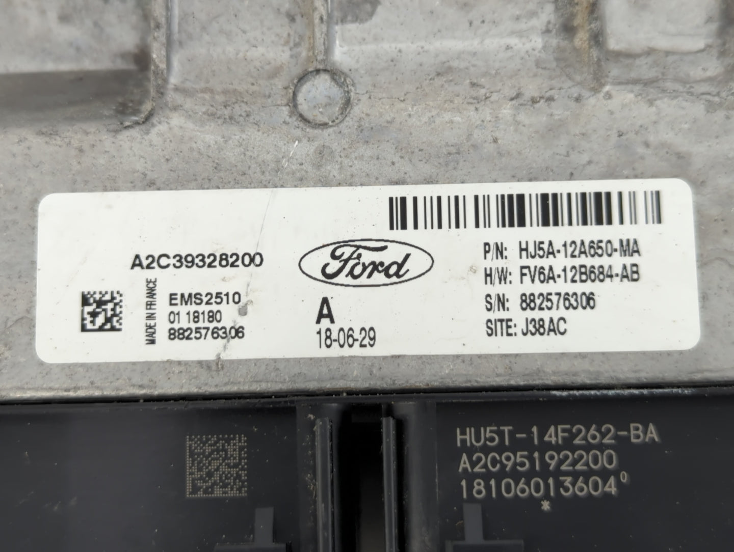 2017-2019 Ford Escape PCM Engine Control Computer ECU ECM PCU OEM P/N:HJ5A-12A650-MA 882576306 Fits Fits 2017 2018 2019 OEM 