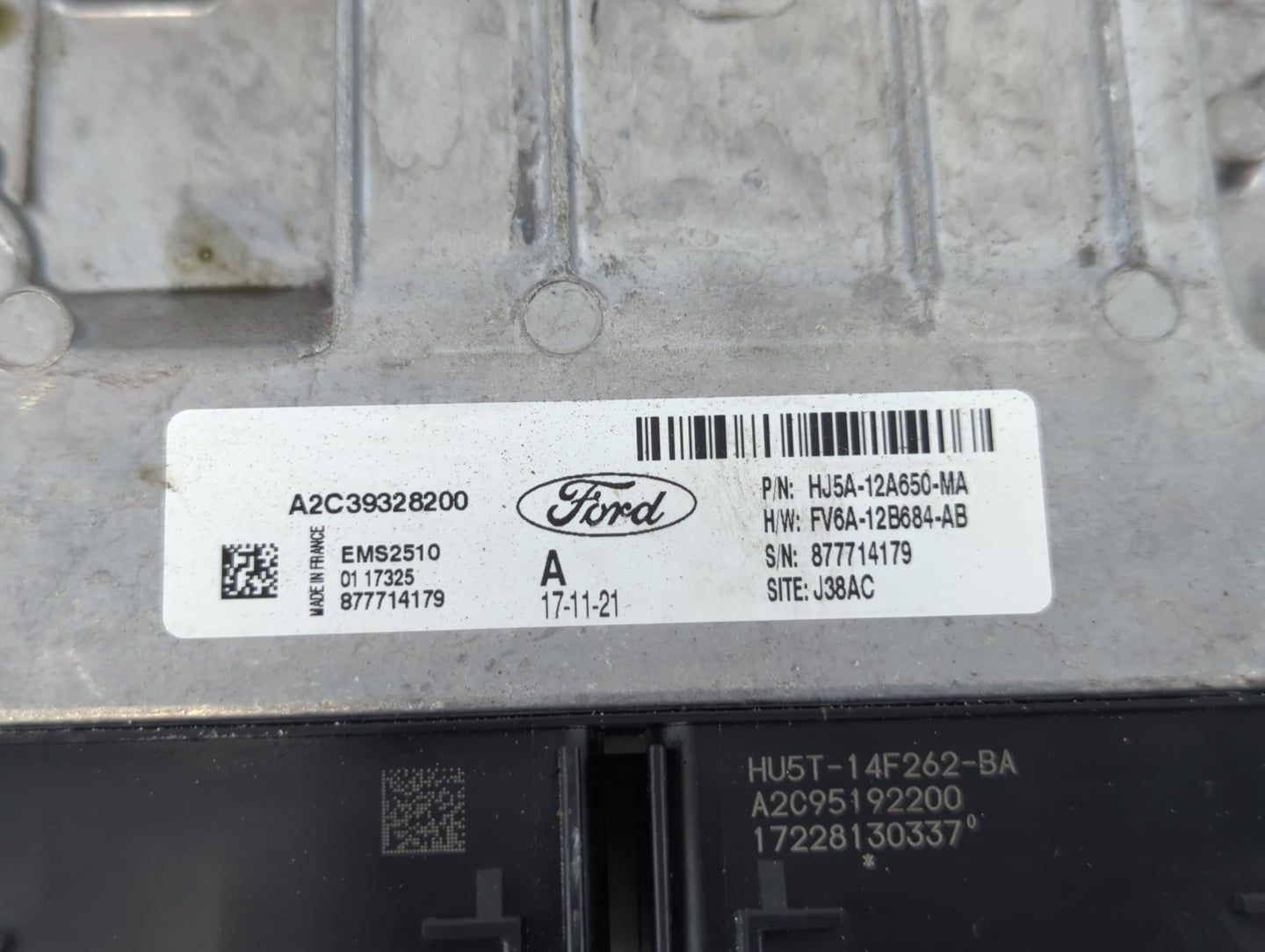 2017-2019 Ford Escape PCM Engine Control Computer ECU ECM PCU OEM P/N:FV6A-12B584-AB HJ5A-12A650-MA Fits Fits 2017 2018 2019