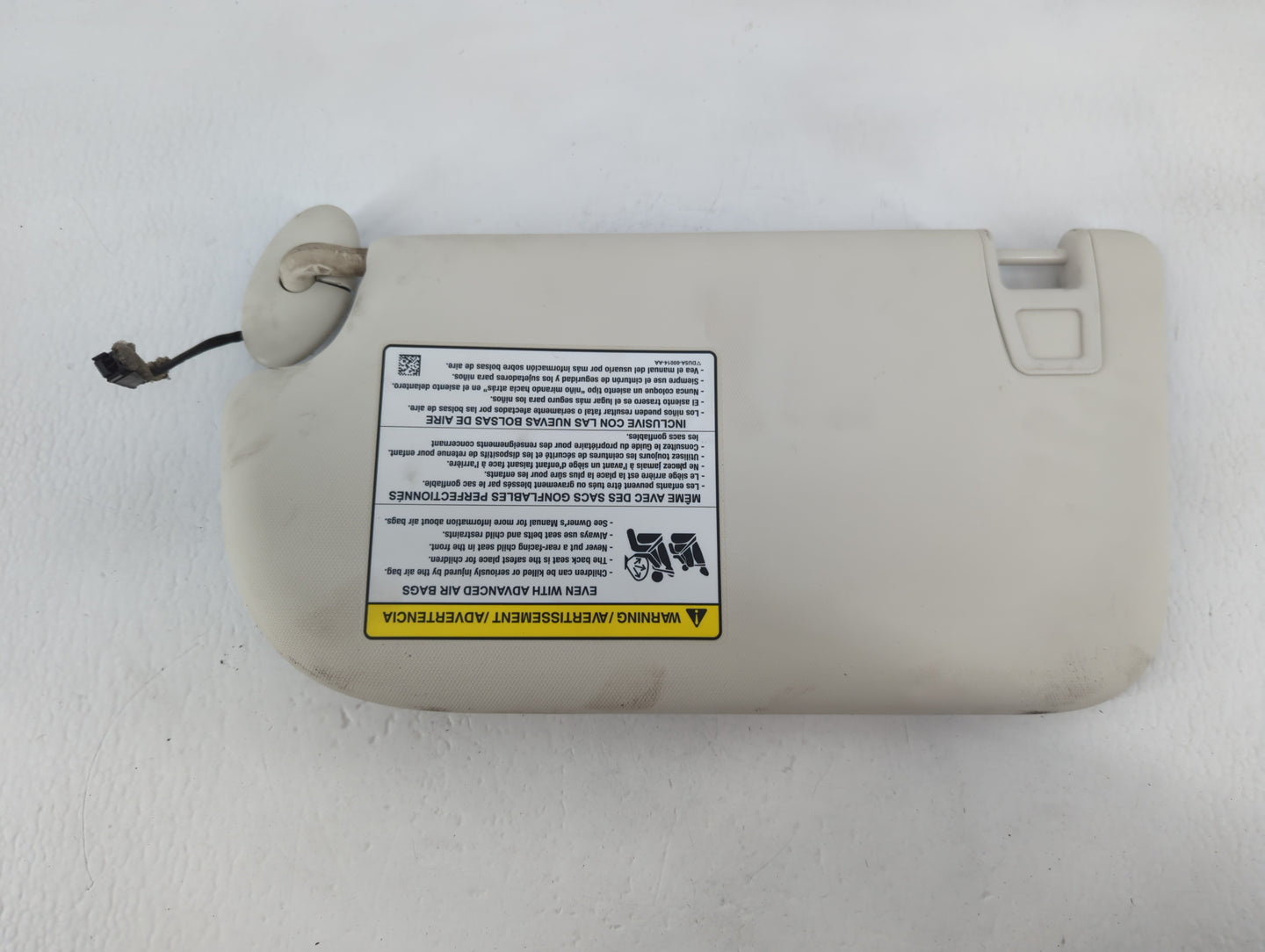 2013-2019 Ford Escape Sun Visor Shade Replacement Passenger Right Mirror Fits Fits 2013 2014 2015 2016 2017 2018 2019 OEM Us