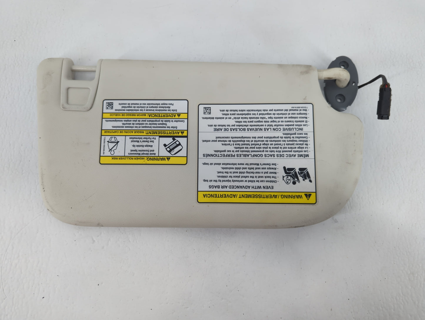 2013-2019 Ford Escape Sun Visor Shade Replacement Driver Left Mirror Fits Fits 2013 2014 2015 2016 2017 2018 2019 OEM Used A