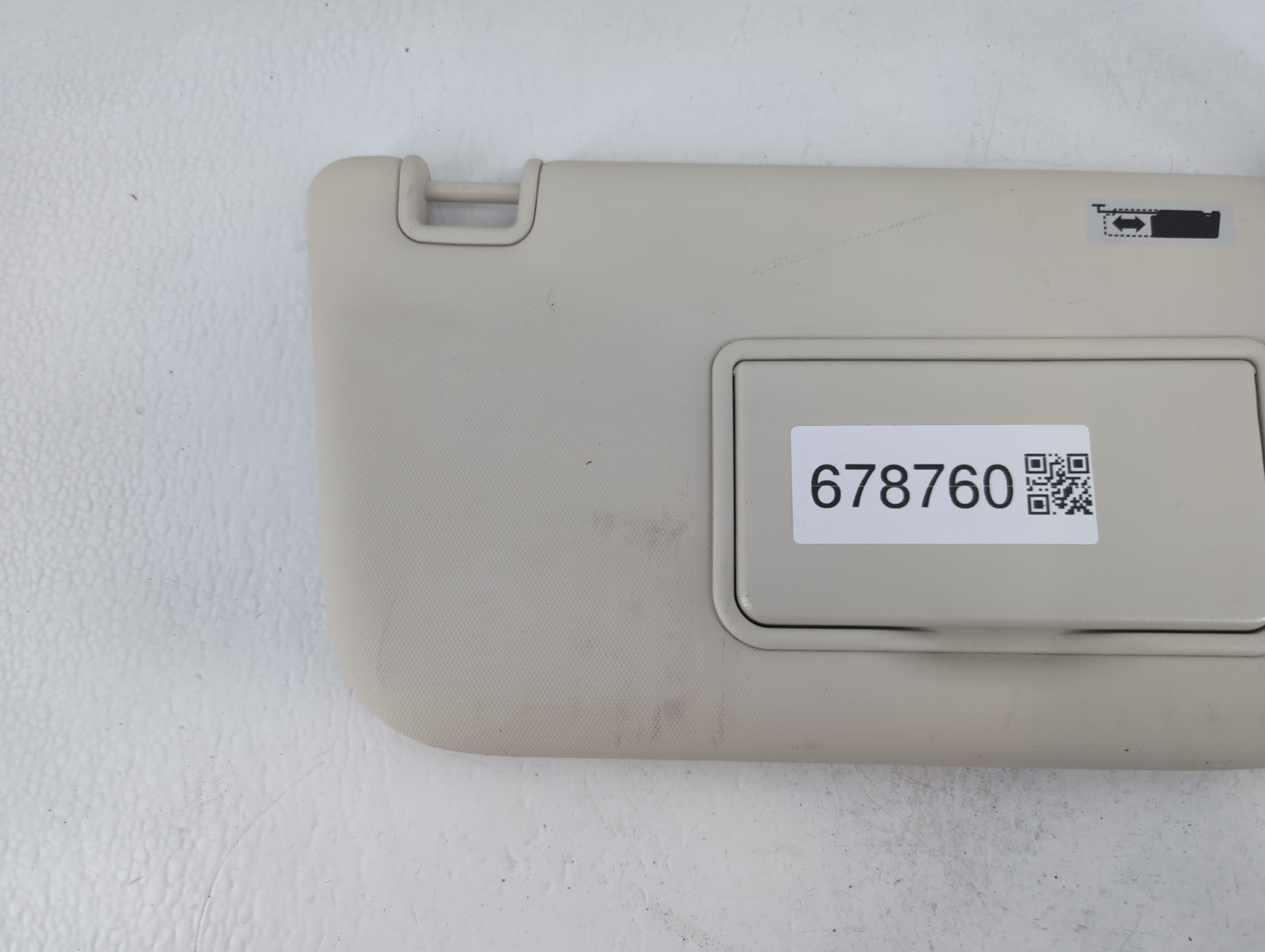 2013-2019 Ford Escape Sun Visor Shade Replacement Passenger Right Mirror Fits Fits 2013 2014 2015 2016 2017 2018 2019 OEM Us