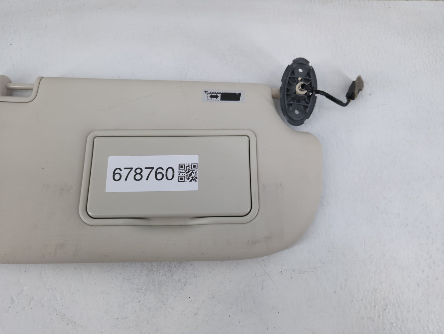 2013-2019 Ford Escape Sun Visor Shade Replacement Passenger Right Mirror Fits Fits 2013 2014 2015 2016 2017 2018 2019 OEM Us