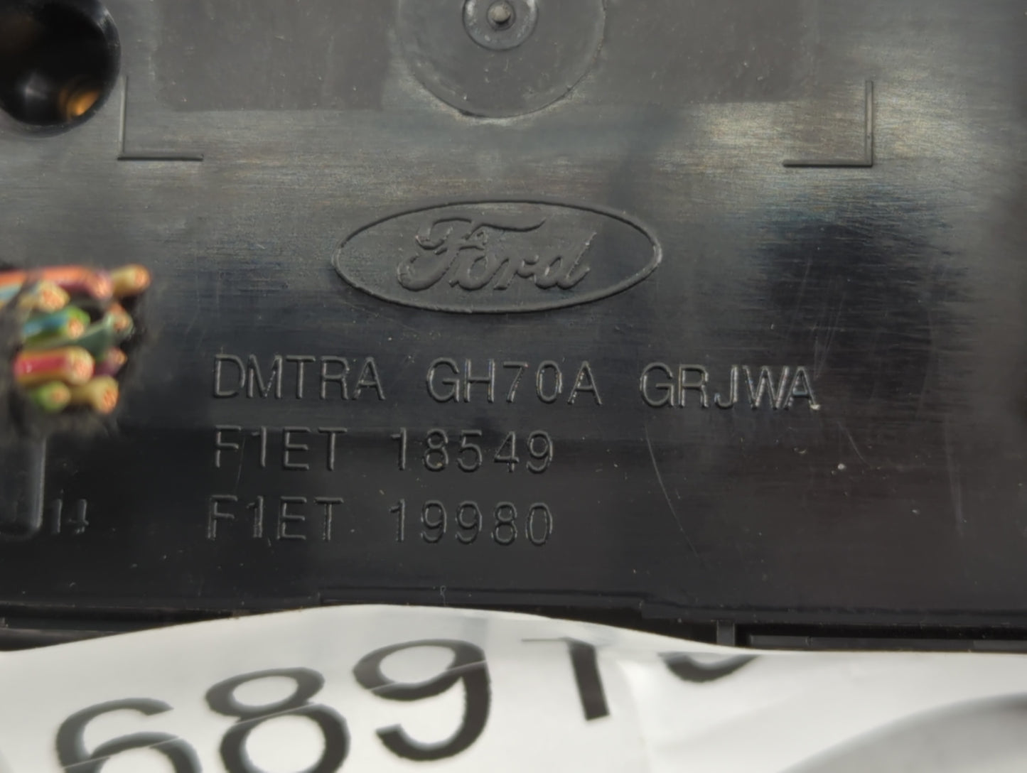 2018 Ford Escape Climate Control Module Temperature AC/Heater Replacement P/N:F1ET 19980 F1ET 18549 Fits OEM Used Auto Parts