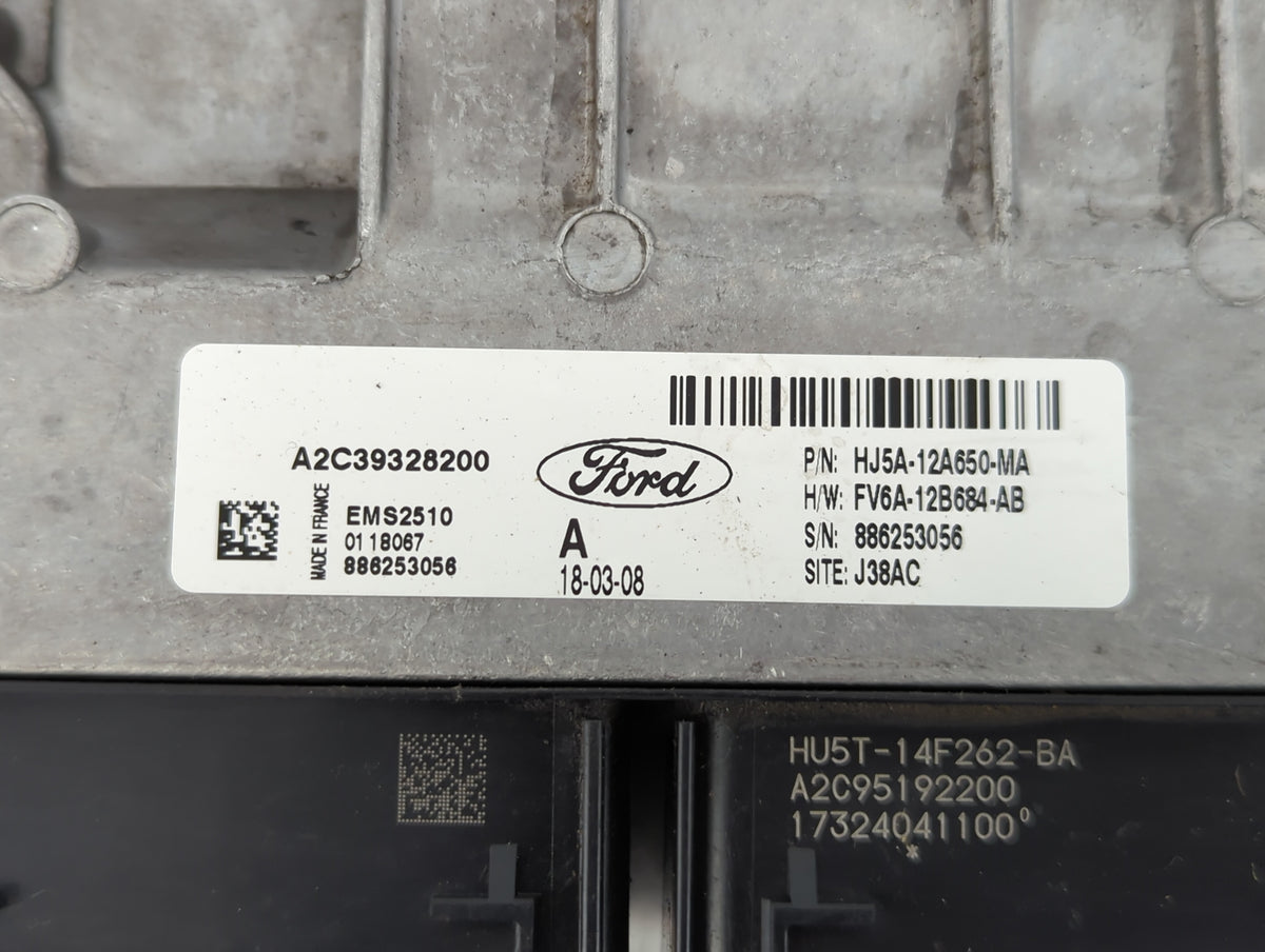 2017-2019 Ford Escape PCM Engine Control Computer ECU ECM PCU OEM P/N:FV6A-12B684-AB HJ5A-12A650-MA Fits Fits 2017 2018 2019