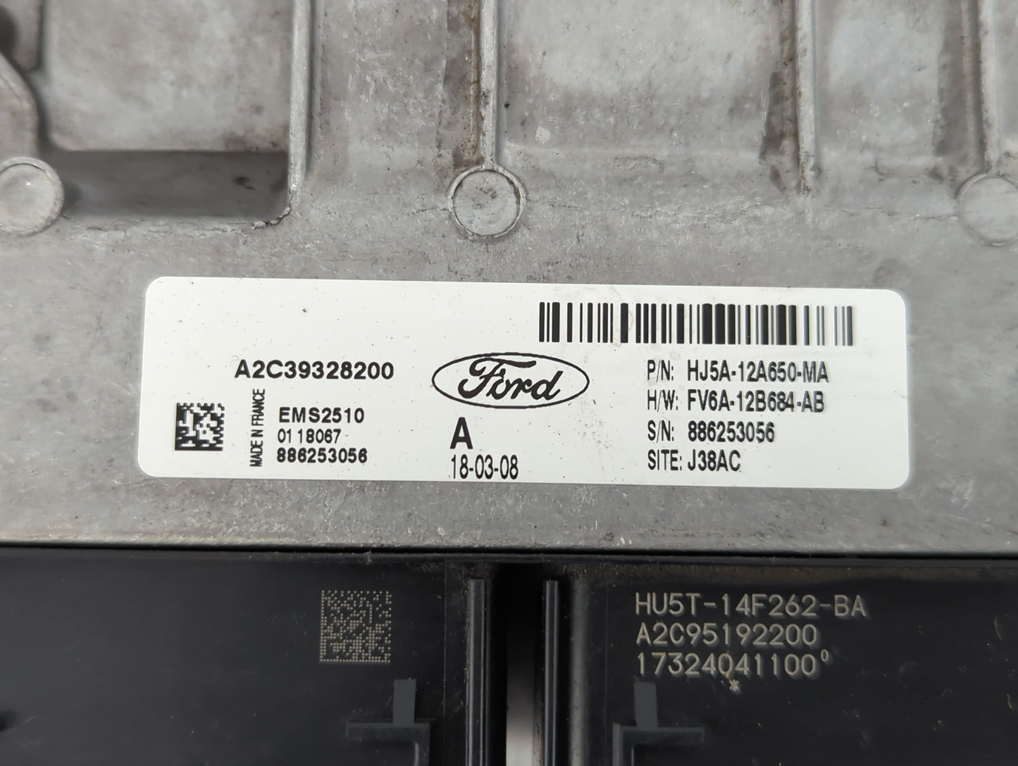 2017-2019 Ford Escape PCM Engine Control Computer ECU ECM PCU OEM P/N:FV6A-12B684-AB HJ5A-12A650-MA Fits Fits 2017 2018 2019