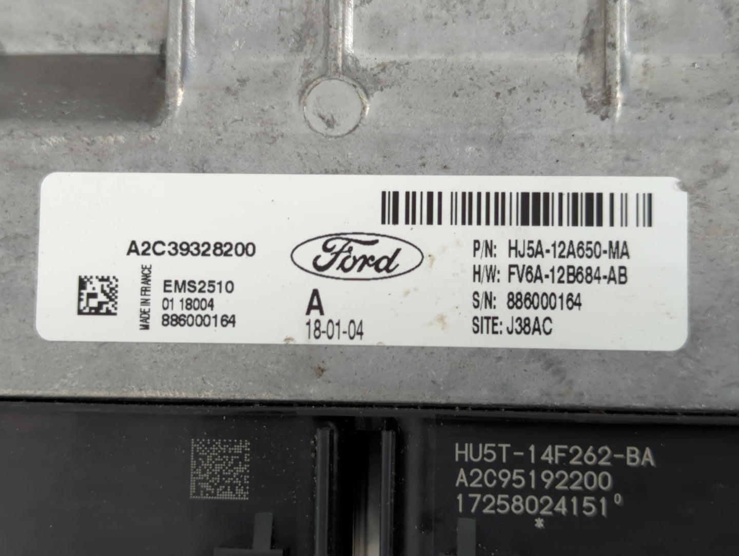 2017-2019 Ford Escape PCM Engine Control Computer ECU ECM PCU OEM P/N:HJ5A-12A650-MA A2C39328200 Fits Fits 2017 2018 2019 OE