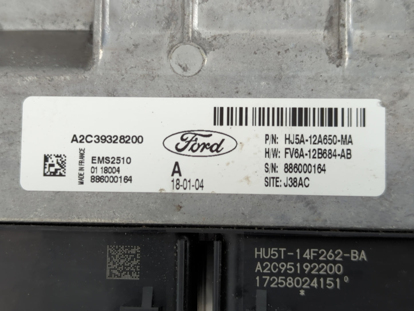 2017-2019 Ford Escape PCM Engine Control Computer ECU ECM PCU OEM P/N:HJ5A-12A650-MA A2C39328200 Fits Fits 2017 2018 2019 OE
