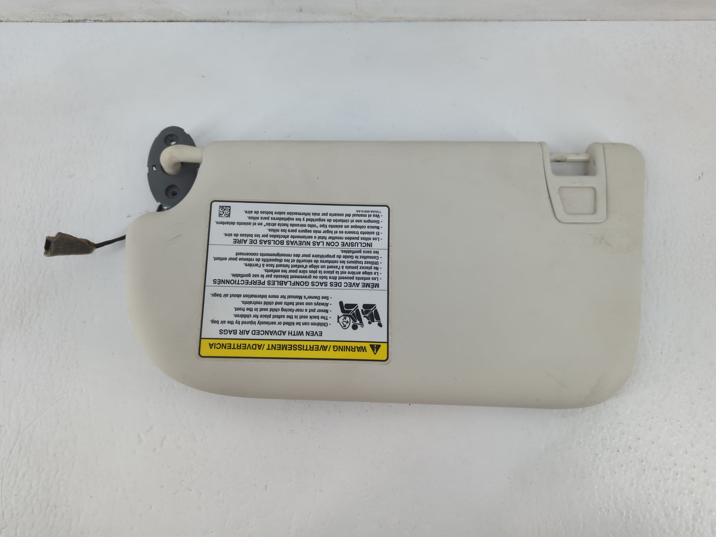 2013-2019 Ford Escape Sun Visor Shade Replacement Passenger Right Mirror Fits Fits 2013 2014 2015 2016 2017 2018 2019 OEM Us
