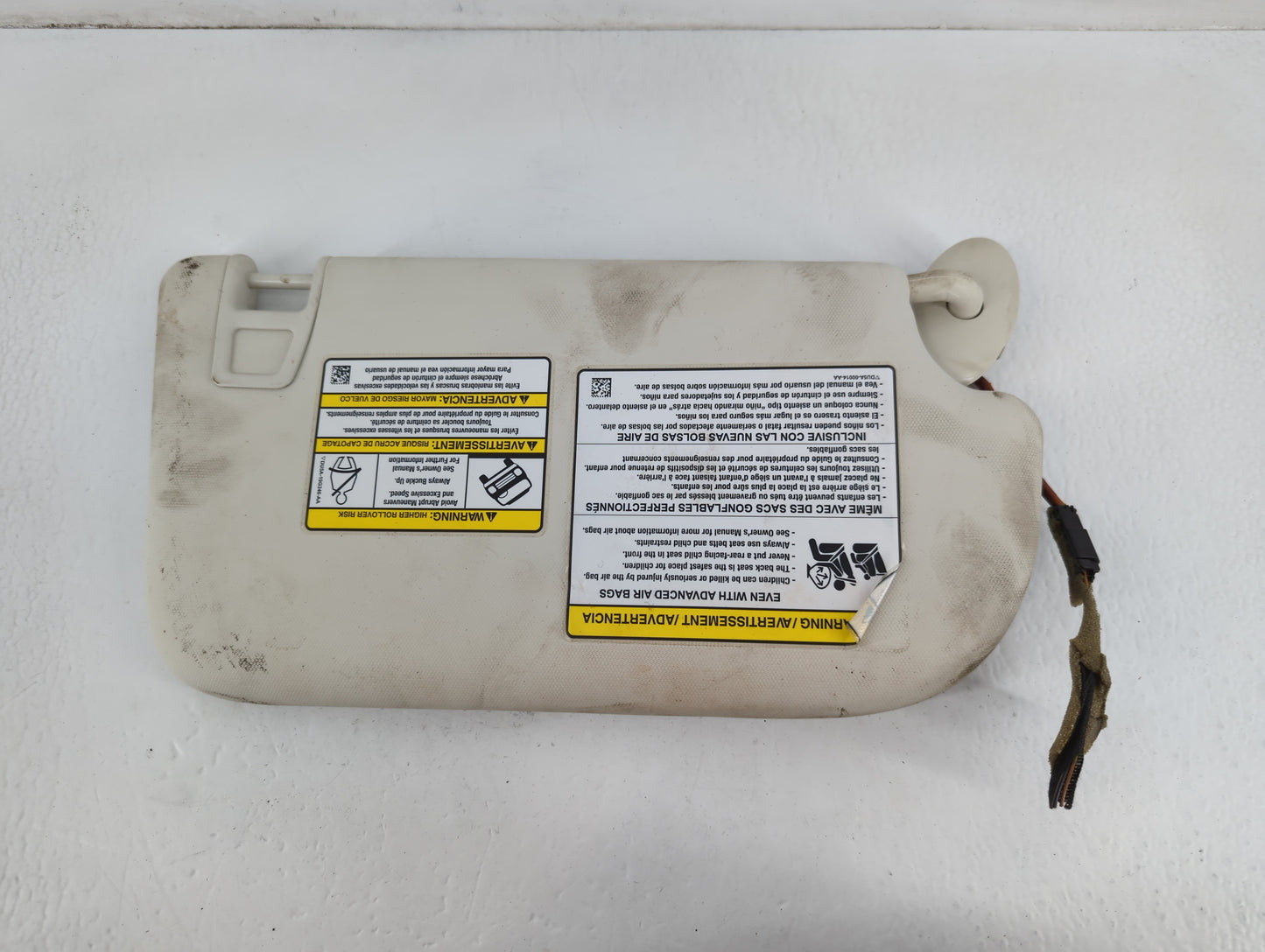2013-2019 Ford Escape Sun Visor Shade Replacement Driver Left Mirror Fits Fits 2013 2014 2015 2016 2017 2018 2019 OEM Used A