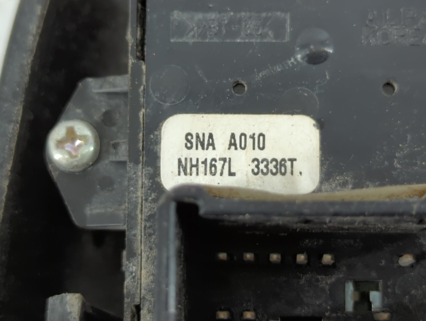 2013-2019 Ford Escape Master Power Window Switch Replacement Driver Side Left P/N:NH167L 3336T SNA A010 Fits OEM Used Auto P