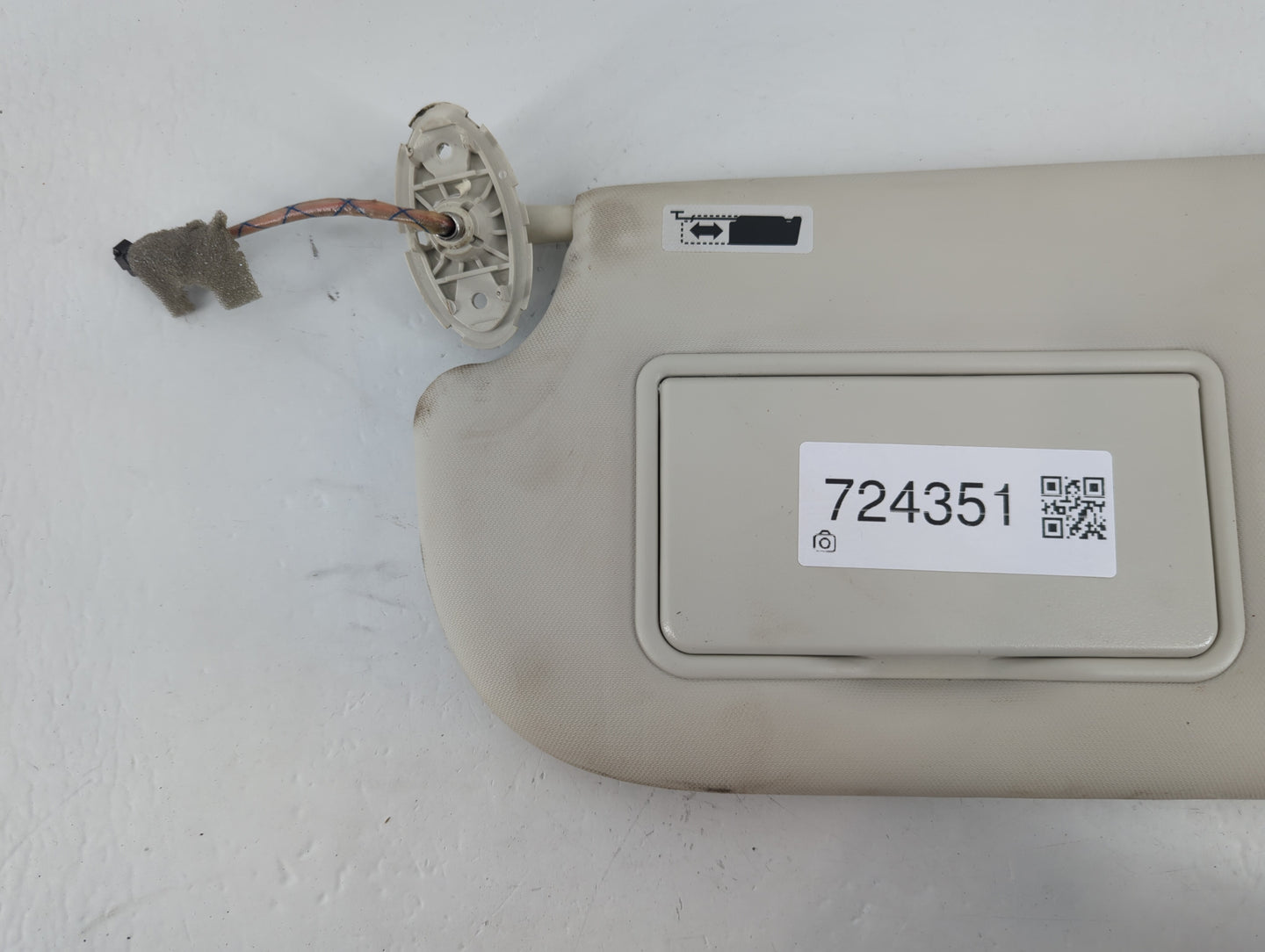 2013-2019 Ford Escape Sun Visor Shade Replacement Driver Left Mirror Fits Fits 2013 2014 2015 2016 2017 2018 2019 OEM Used A