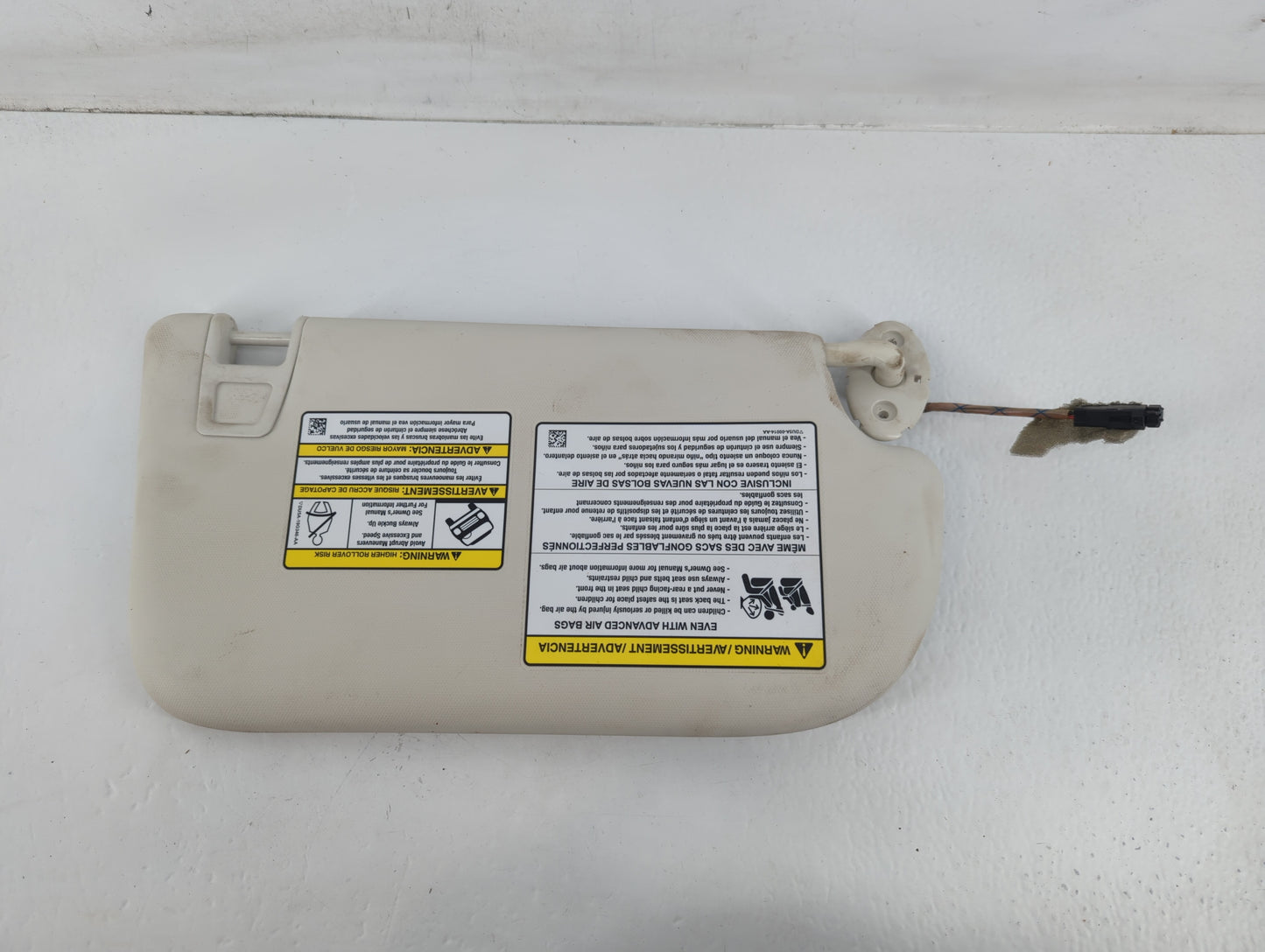 2013-2019 Ford Escape Sun Visor Shade Replacement Driver Left Mirror Fits Fits 2013 2014 2015 2016 2017 2018 2019 OEM Used A