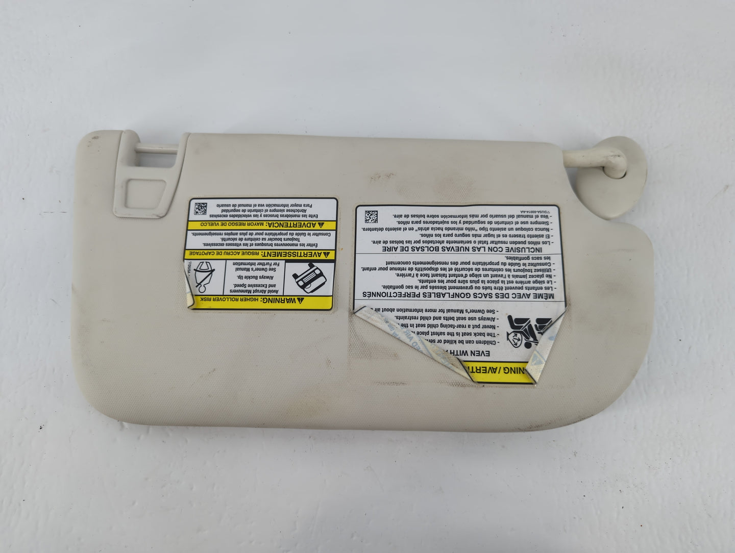 2013-2019 Ford Escape Sun Visor Shade Replacement Passenger Right Mirror Fits Fits 2013 2014 2015 2016 2017 2018 2019 OEM Us