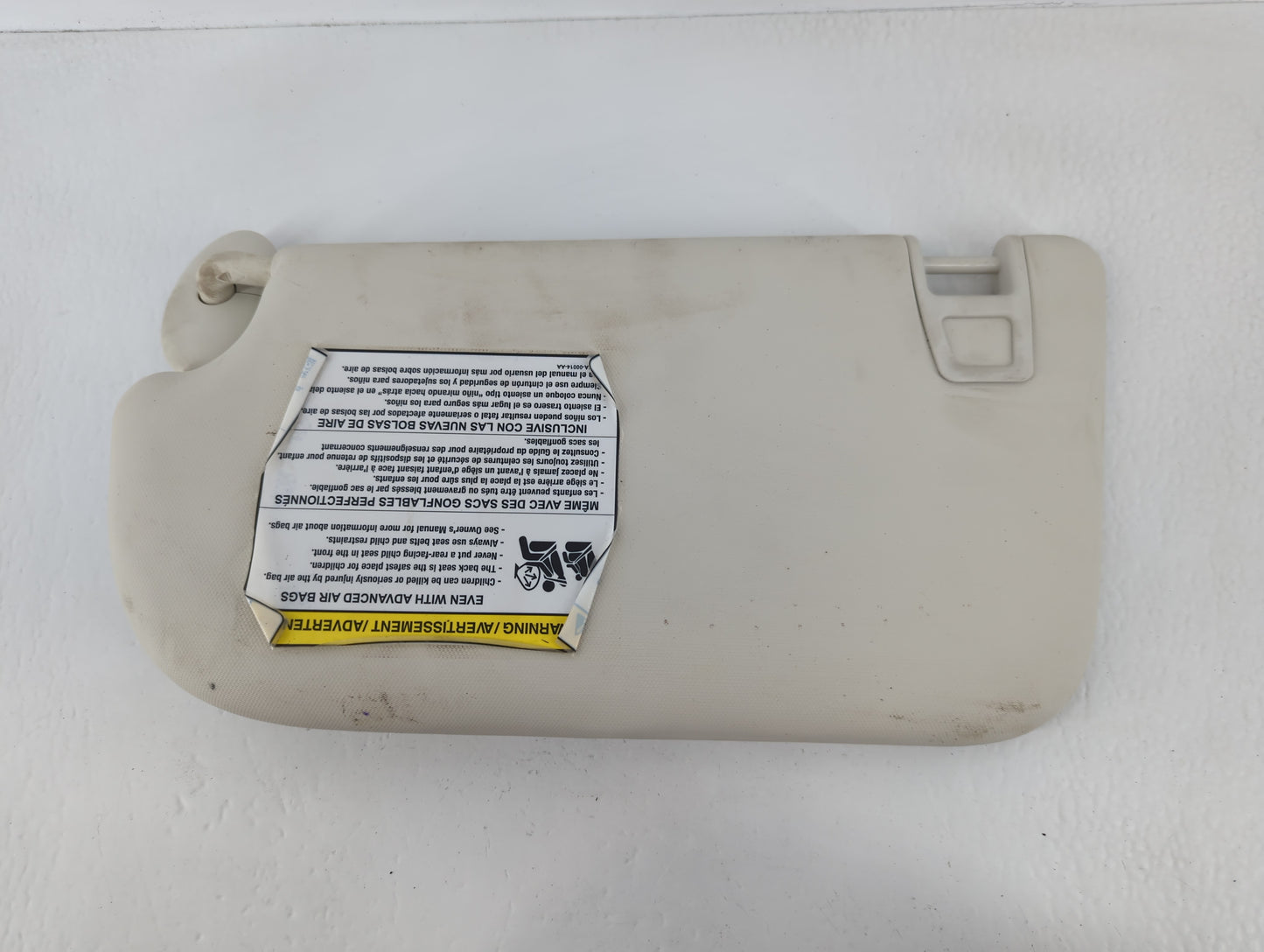 2013-2019 Ford Escape Sun Visor Shade Replacement Driver Left Mirror Fits Fits 2013 2014 2015 2016 2017 2018 2019 OEM Used A