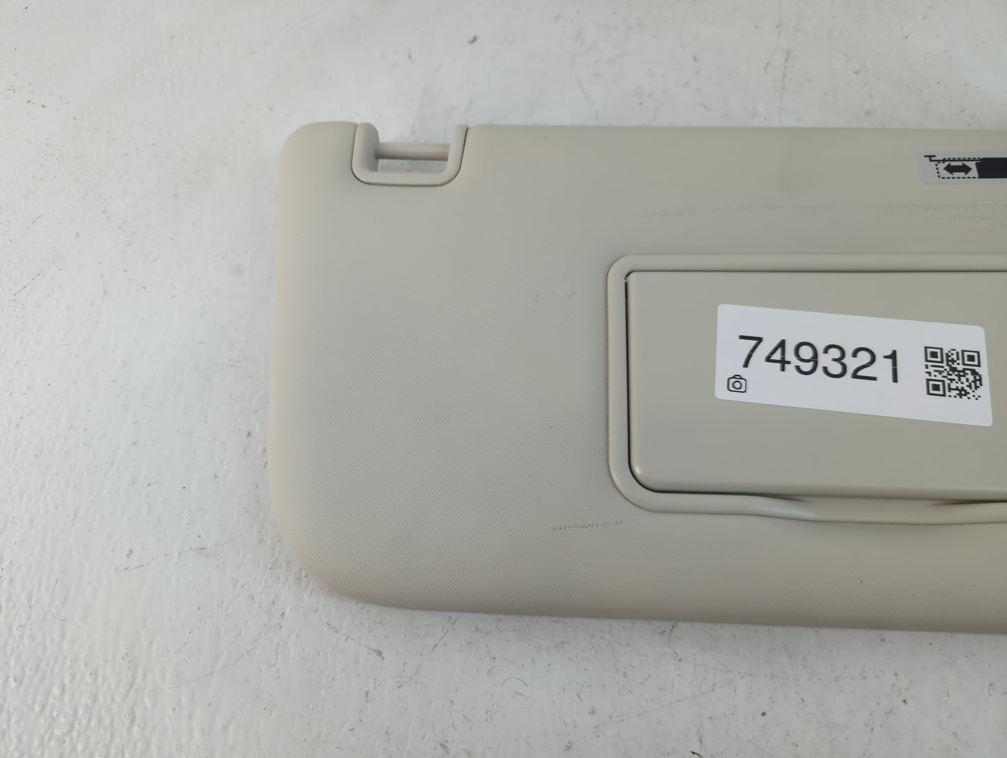 2013-2019 Ford Escape Sun Visor Shade Replacement Passenger Right Mirror Fits Fits 2013 2014 2015 2016 2017 2018 2019 OEM Us