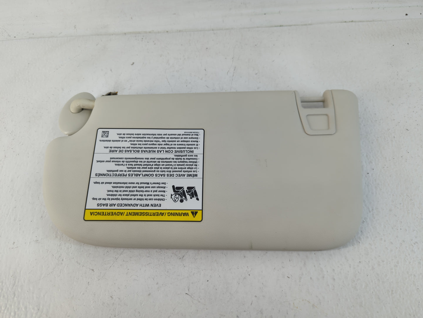 2013-2019 Ford Escape Sun Visor Shade Replacement Passenger Right Mirror Fits Fits 2013 2014 2015 2016 2017 2018 2019 OEM Us