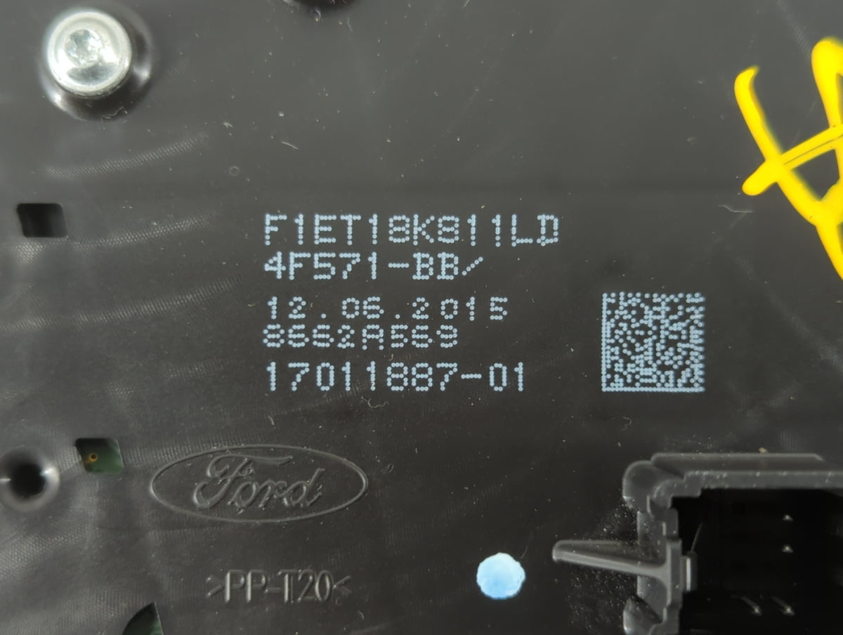 2017-2019 Ford Escape Am Fm Cd Player Radio Receiver 766800 - Oemusedautoparts1.com