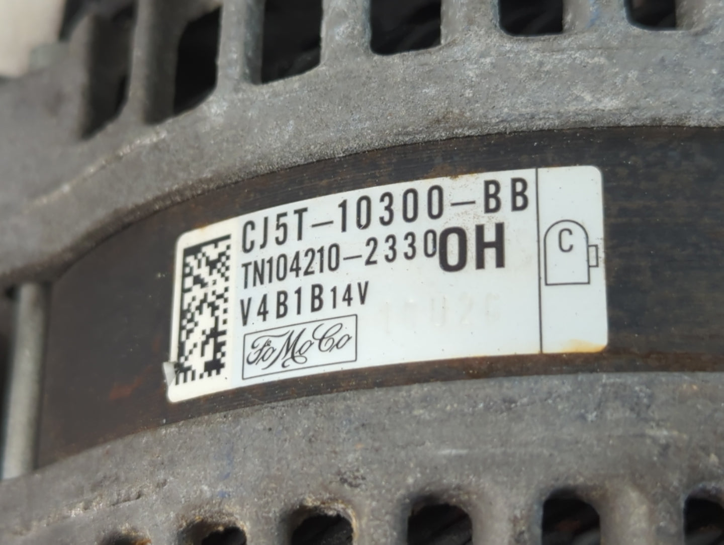 2013-2019 Ford Escape Alternator Replacement Generator Charging Assembly Engine OEM P/N:CJ5T-10300-BB Fits OEM Used Auto Par