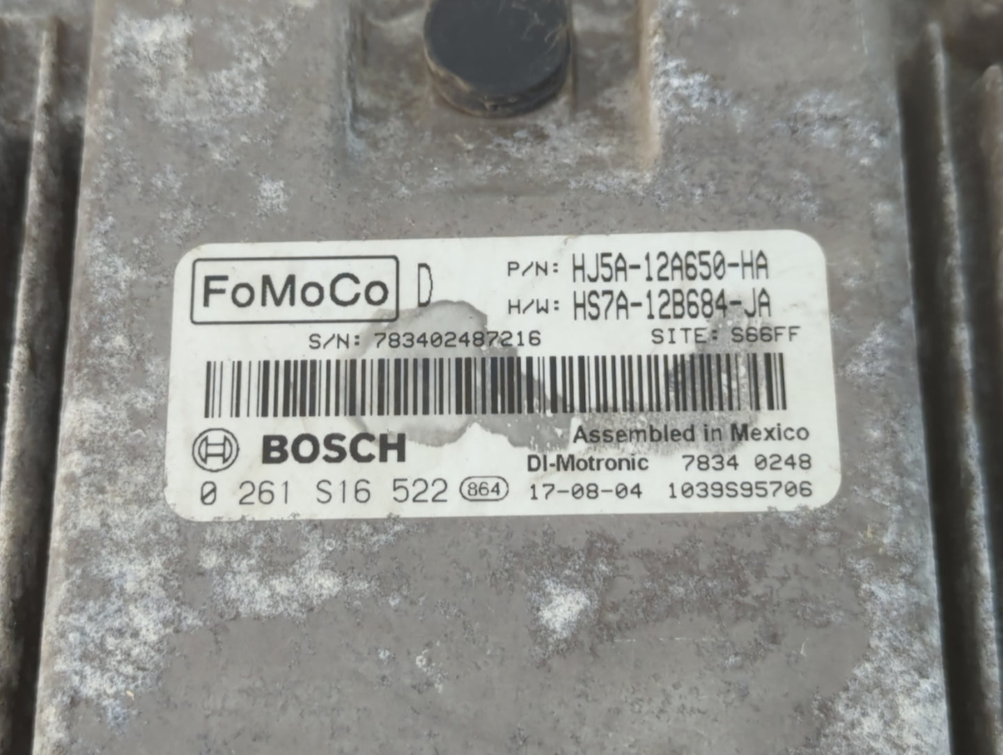 2017-2018 Ford Escape PCM Engine Control Computer ECU ECM PCU OEM P/N:HS7A-12B684-JA HJ5A-12A650-HA Fits Fits 2017 2018 OEM 