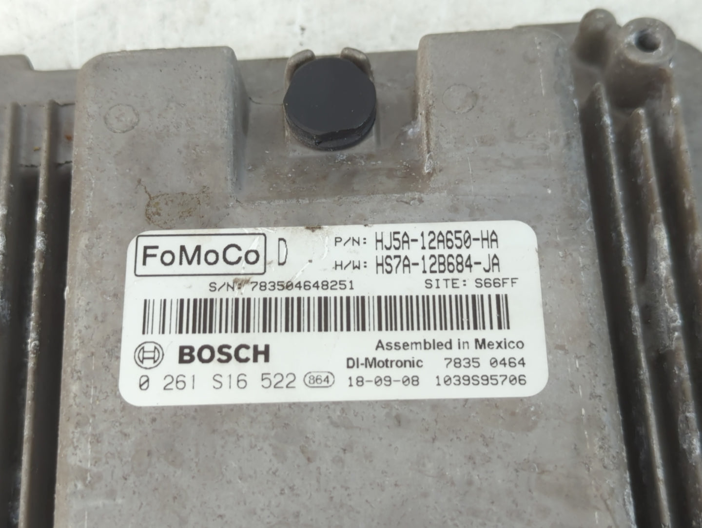 2017-2018 Ford Escape PCM Engine Control Computer ECU ECM PCU OEM P/N:HS7A-12B684-JA HJ5A-12A650-HA Fits Fits 2017 2018 OEM 