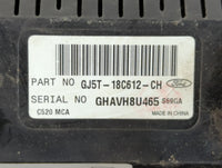 2018-2019 Ford Escape Climate Control Module Temperature AC/Heater Replacement P/N:GJ5T-18C612-CH Fits Fits 2018 2019 OEM Us