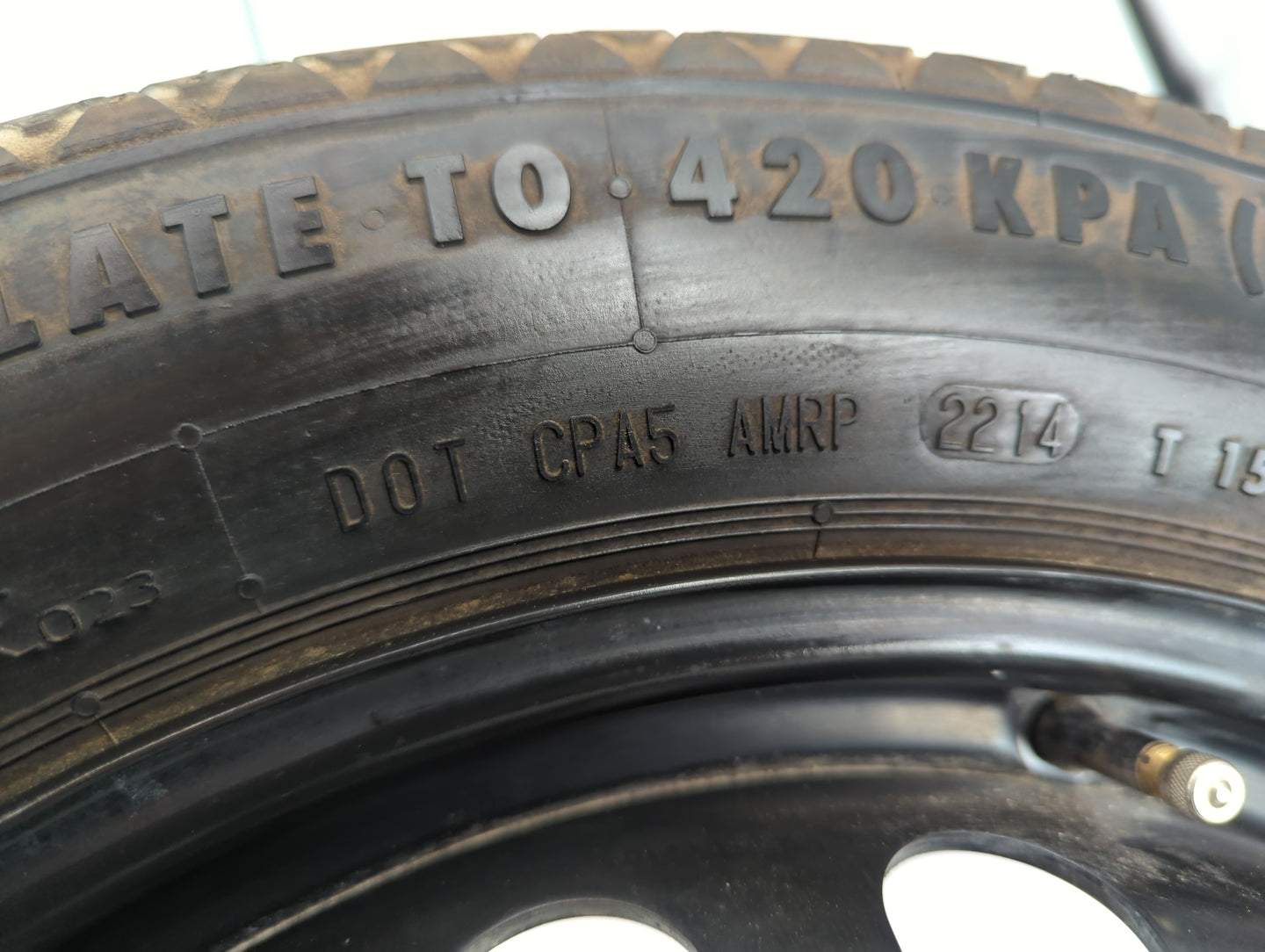 2013-2019 Ford Escape Spare Donut Tire Wheel Rim Oem - Oemusedautoparts1.com