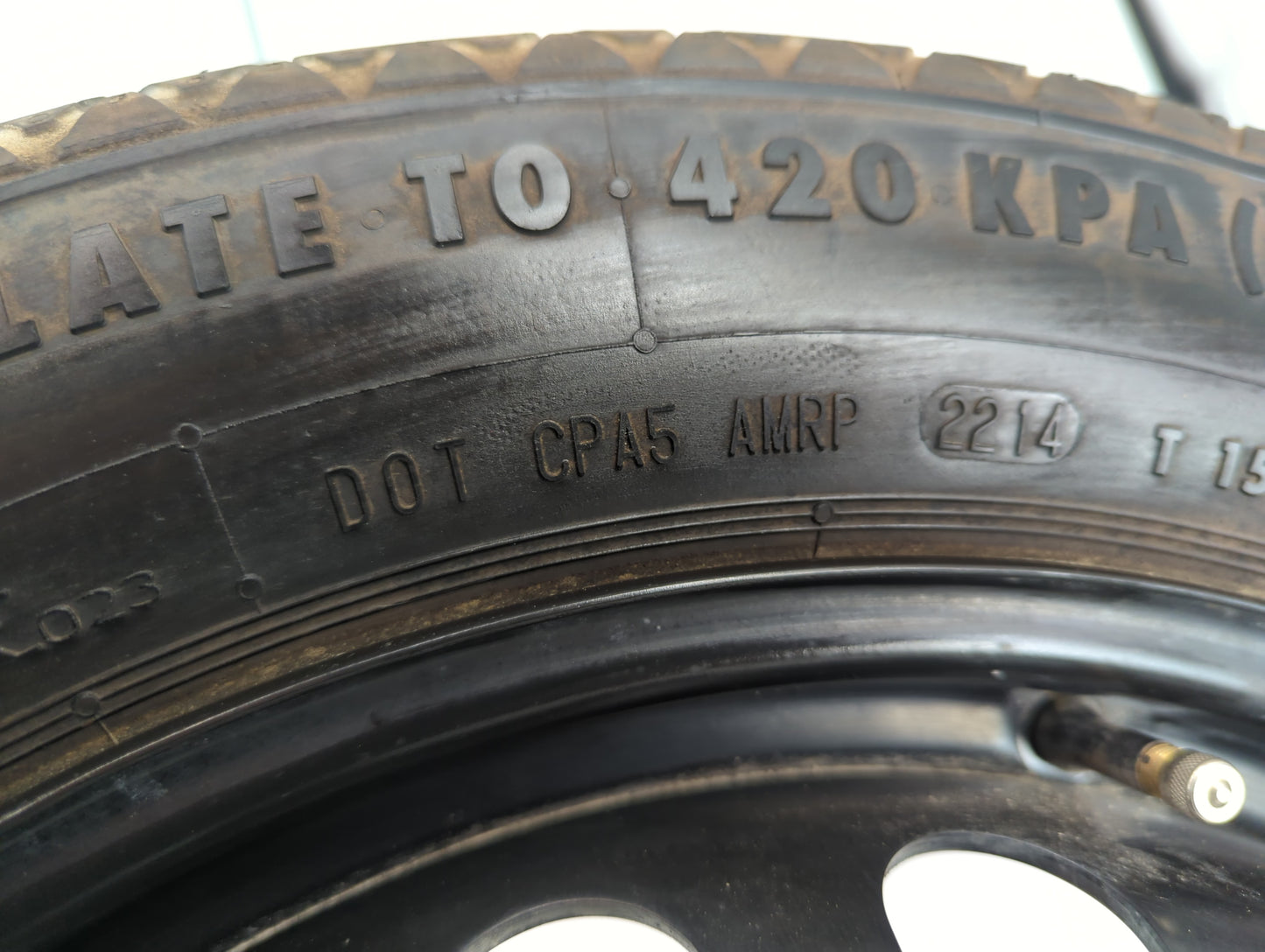 2013-2019 Ford Escape Spare Donut Tire Wheel Rim Oem - Oemusedautoparts1.com