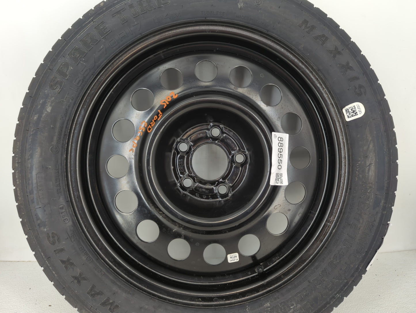 2013-2019 Ford Escape Spare Donut Tire Wheel Rim Oem - Oemusedautoparts1.com