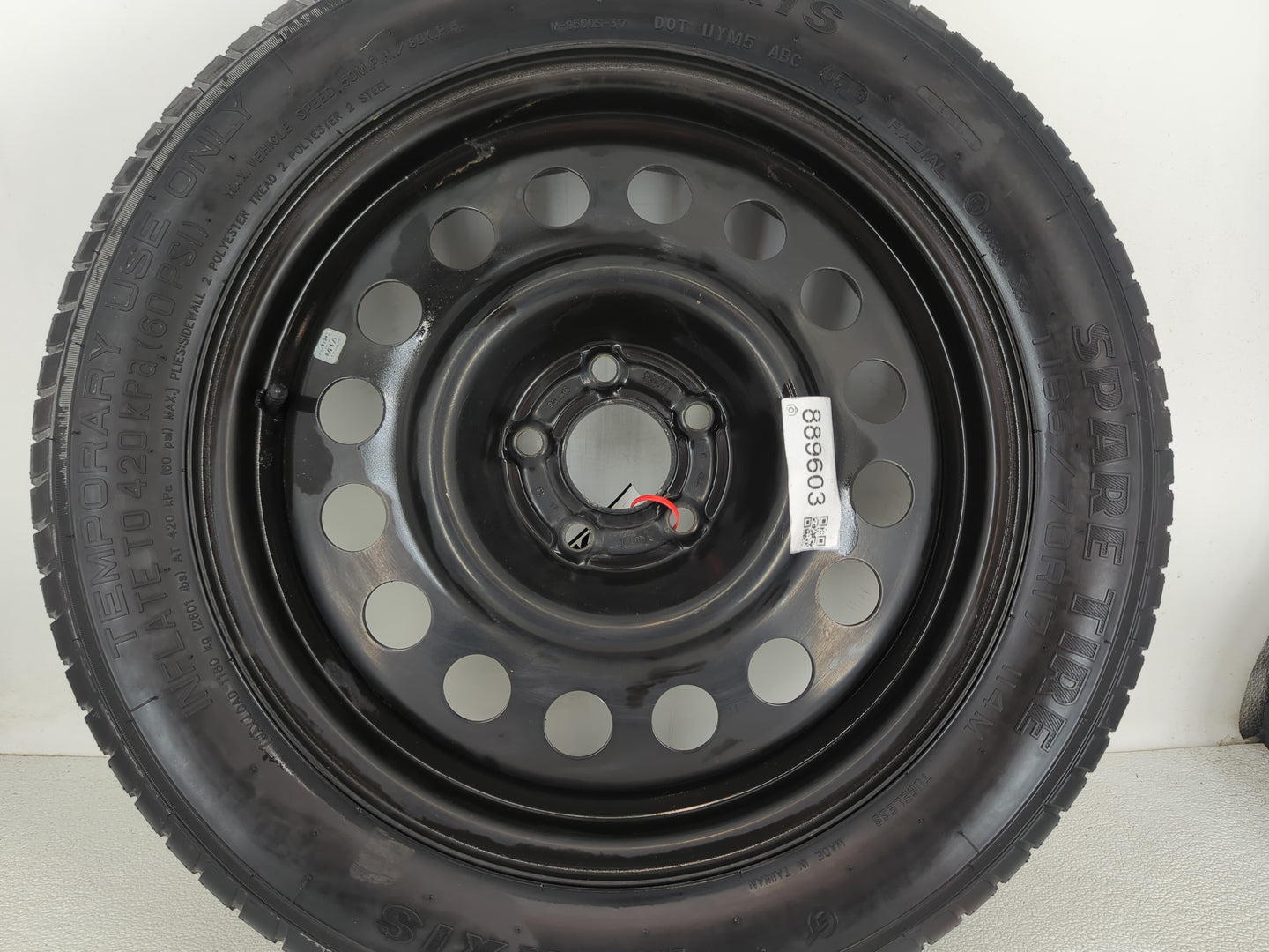 2013-2019 Ford Escape Spare Donut Tire Wheel Rim Oem - Oemusedautoparts1.com