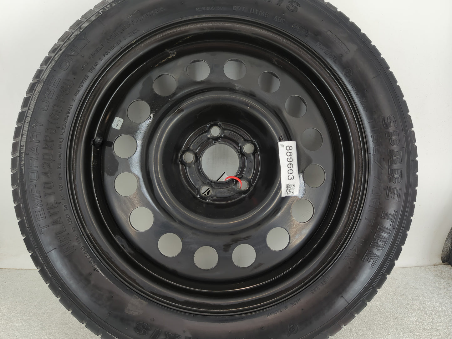 2013-2019 Ford Escape Spare Donut Tire Wheel Rim Oem - Oemusedautoparts1.com