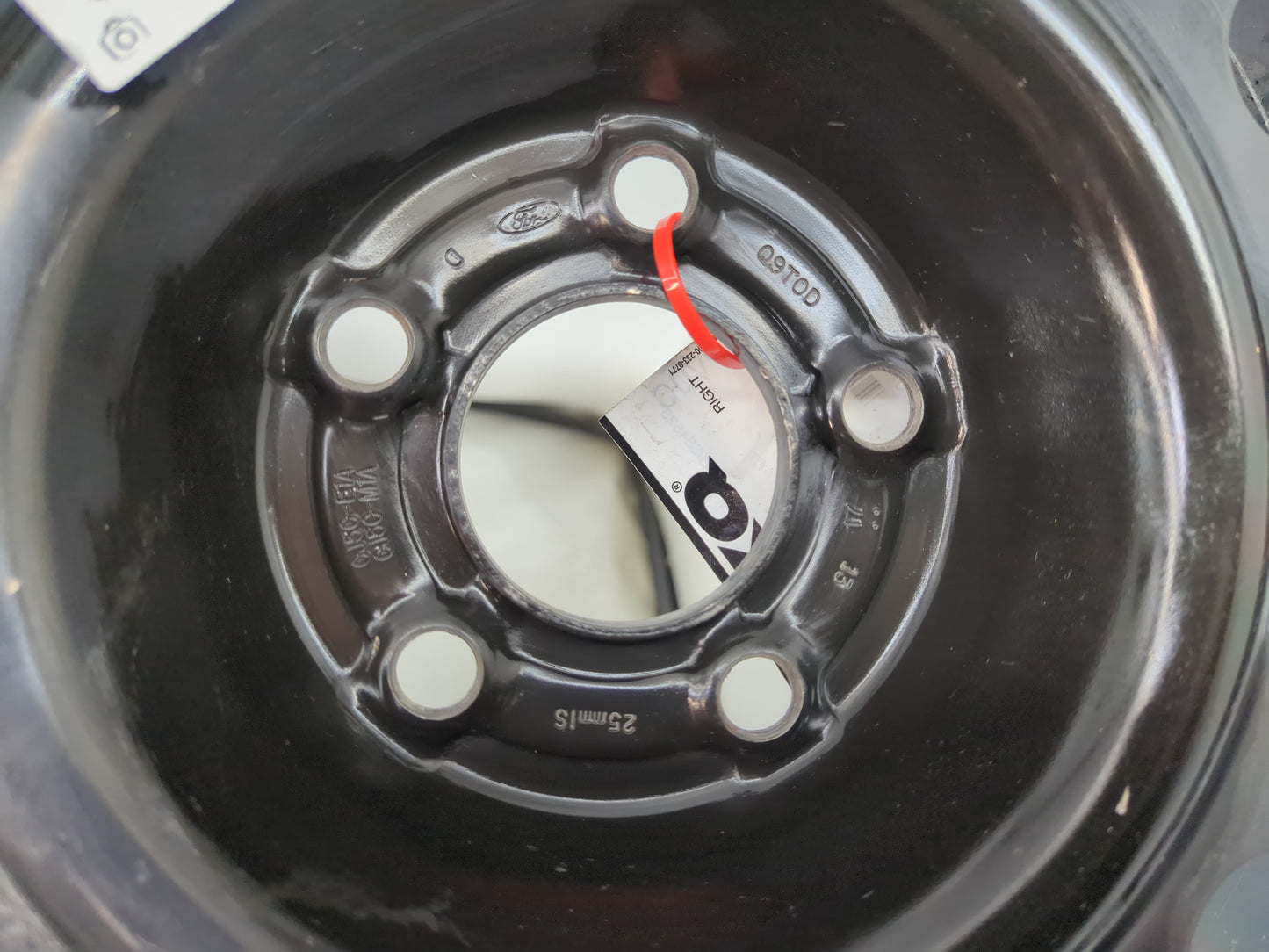 2013-2019 Ford Escape Spare Donut Tire Wheel Rim Oem - Oemusedautoparts1.com