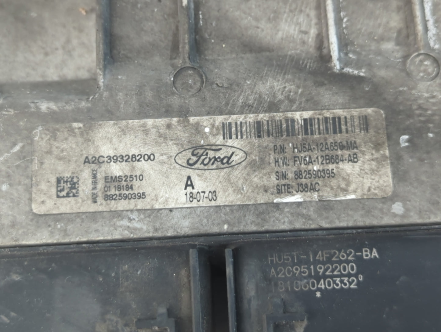 2017-2019 Ford Escape PCM Engine Control Computer ECU ECM PCU OEM P/N:HJ5A-12A659-MA HJ5A-12A650-MA Fits Fits 2017 2018 2019