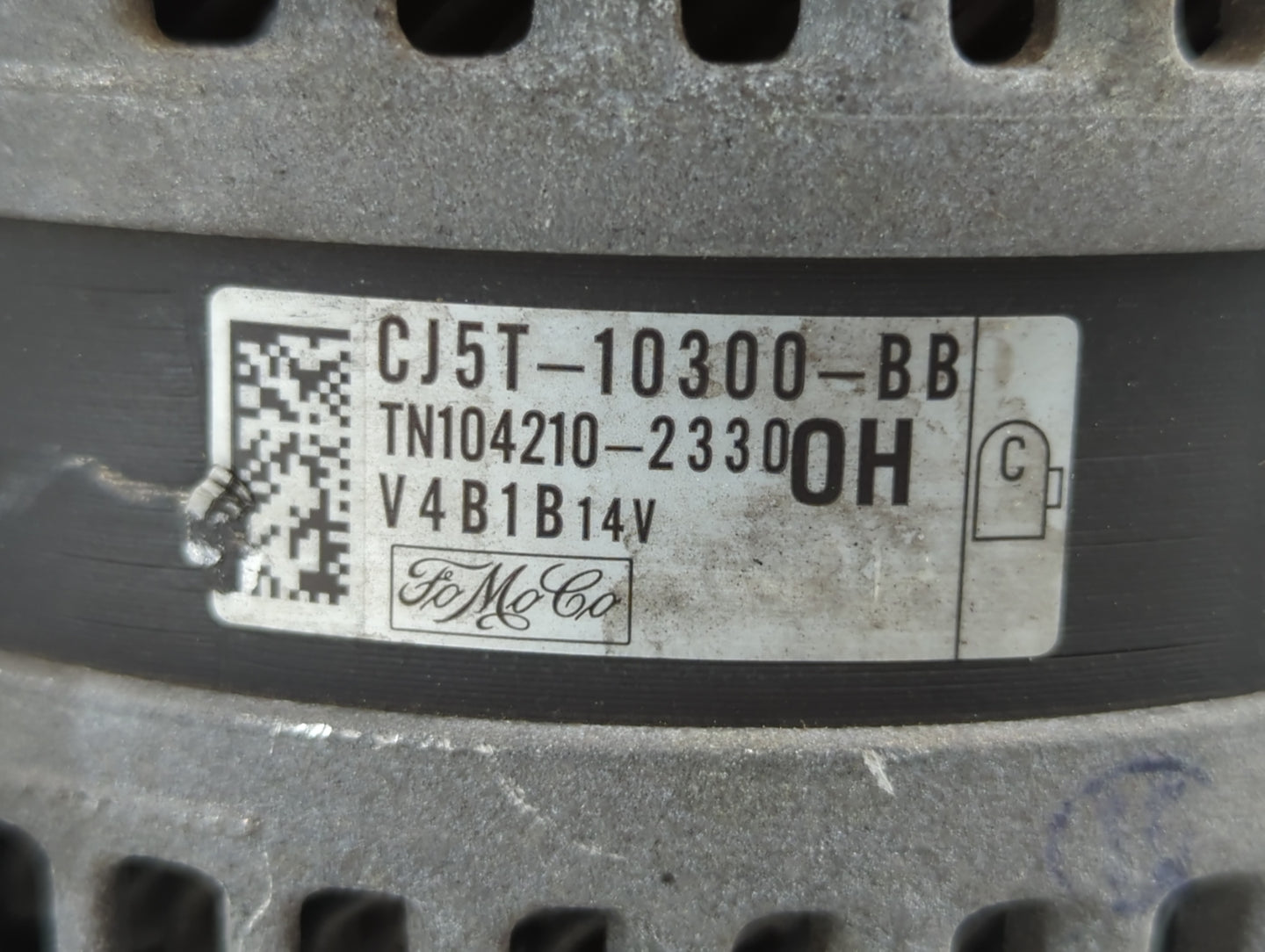 2013-2019 Ford Escape Alternator Replacement Generator Charging Assembly Engine OEM P/N:TN104210-2330 CJ5T-10300-BB Fits OEM