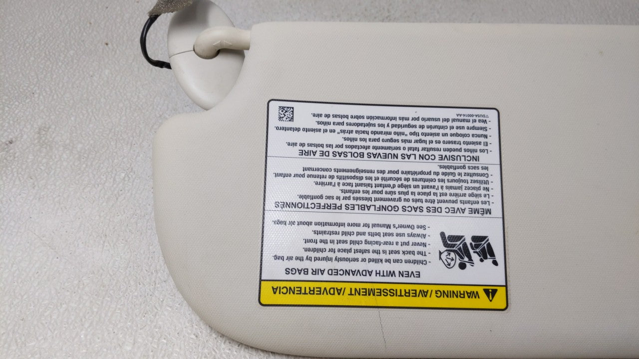 2013-2019 Ford Escape Sun Visor Shade Replacement Passenger Right Mirror Fits Fits 2013 2014 2015 2016 2017 2018 2019 OEM Us