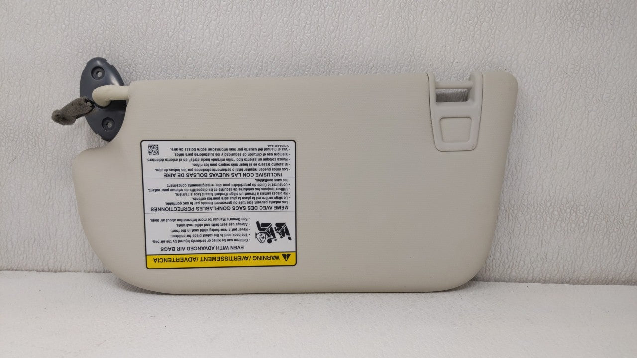 2018 Ford Escape Sun Visor Shade Replacement Passenger Right Mirror Fits Fits 2013 2014 2015 2016 2017 2019 OEM Used Auto Pa