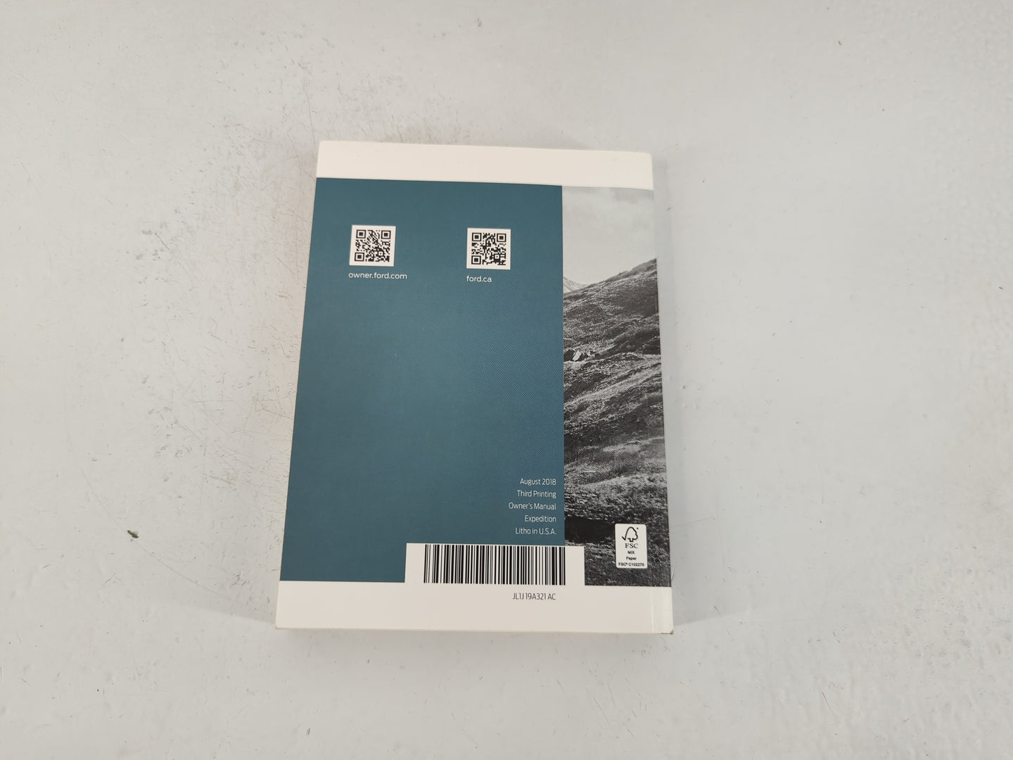 2018 Ford Expedition Owners Manual Book Guide P/N:JL1J 19A321 AC OEM Used Auto Parts - Oemusedautoparts1.com