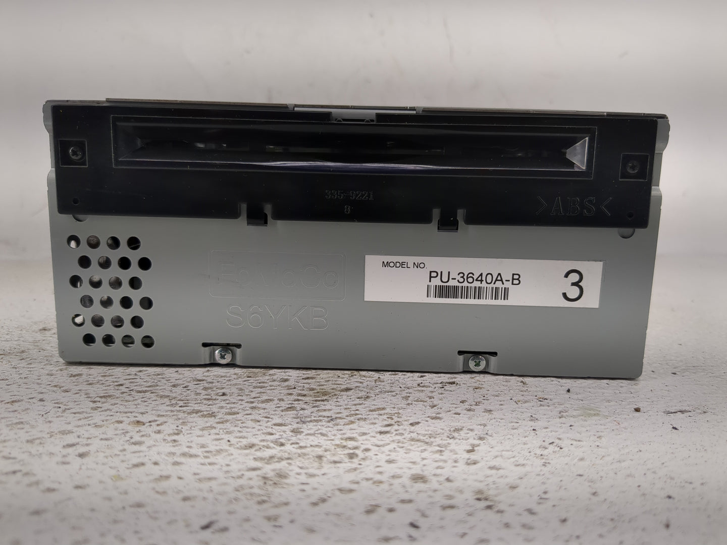 2018 Ford Expedition Radio AM FM Cd Player Receiver Replacement P/N:JL1T-19C107-BD Fits OEM Used Auto Parts - Oemusedautopar