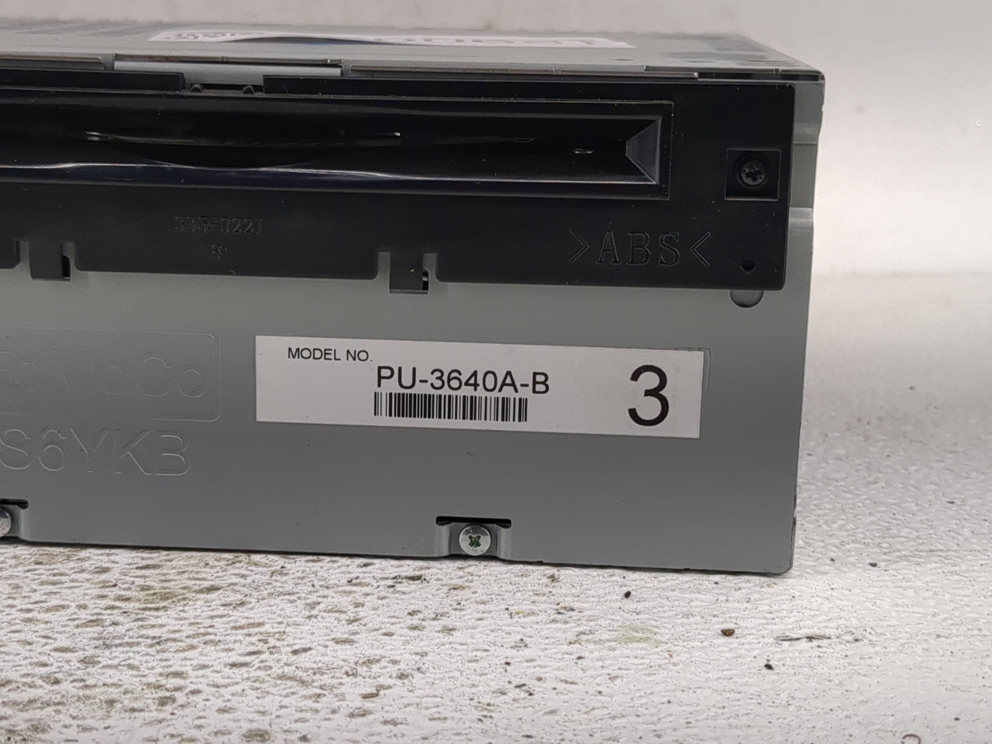 2018 Ford Expedition Radio AM FM Cd Player Receiver Replacement P/N:JL1T-19C107-BD Fits OEM Used Auto Parts - Oemusedautopar