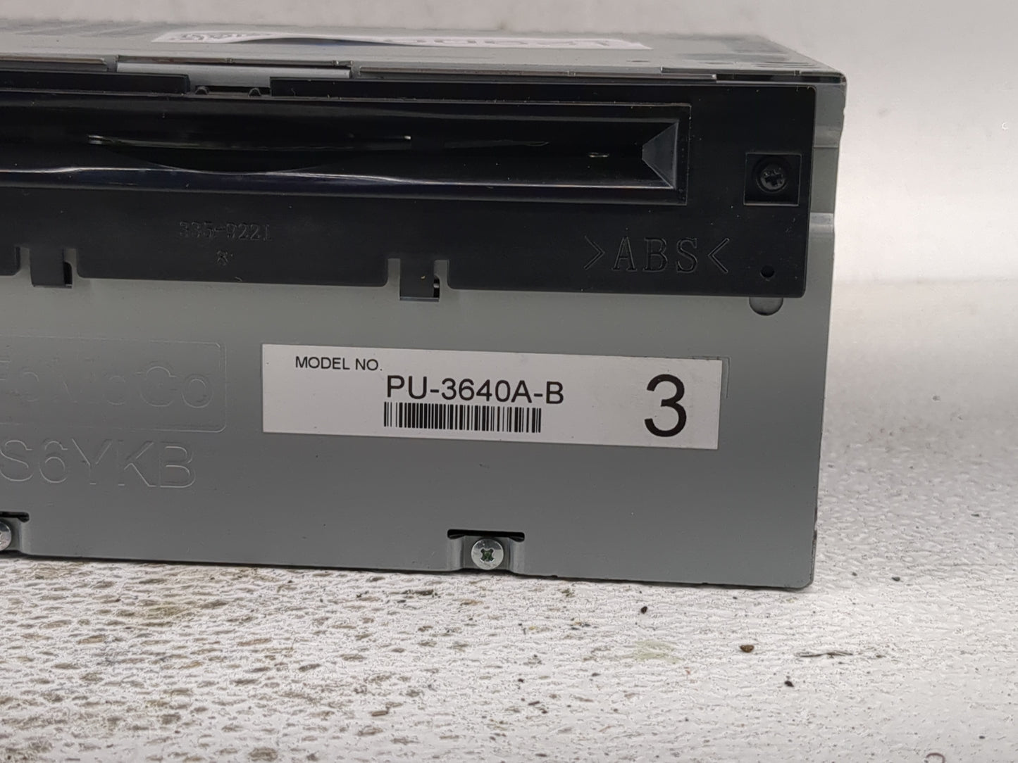 2018 Ford Expedition Radio AM FM Cd Player Receiver Replacement P/N:JL1T-19C107-BD Fits OEM Used Auto Parts - Oemusedautopar