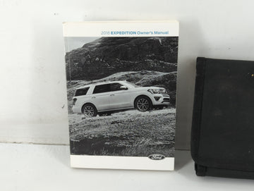 2018 Ford Expedition Owners Manual Book Guide P/N:JL1J 19A321 AA OEM Used Auto Parts