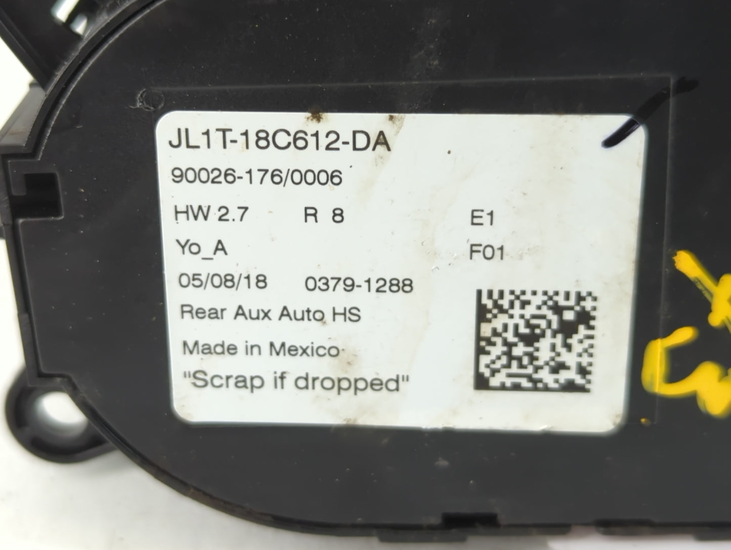 2018-2021 Ford Expedition Climate Control Module Temperature AC/Heater Replacement P/N:JL1T-18C612-DA 90026-176 Fits OEM Use