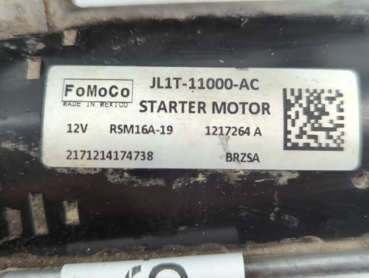 2018-2021 Ford Expedition Car Starter Motor Solenoid OEM P/N:JL1T-11000-AC Fits Fits 2018 2019 2020 2021 OEM Used Auto Parts