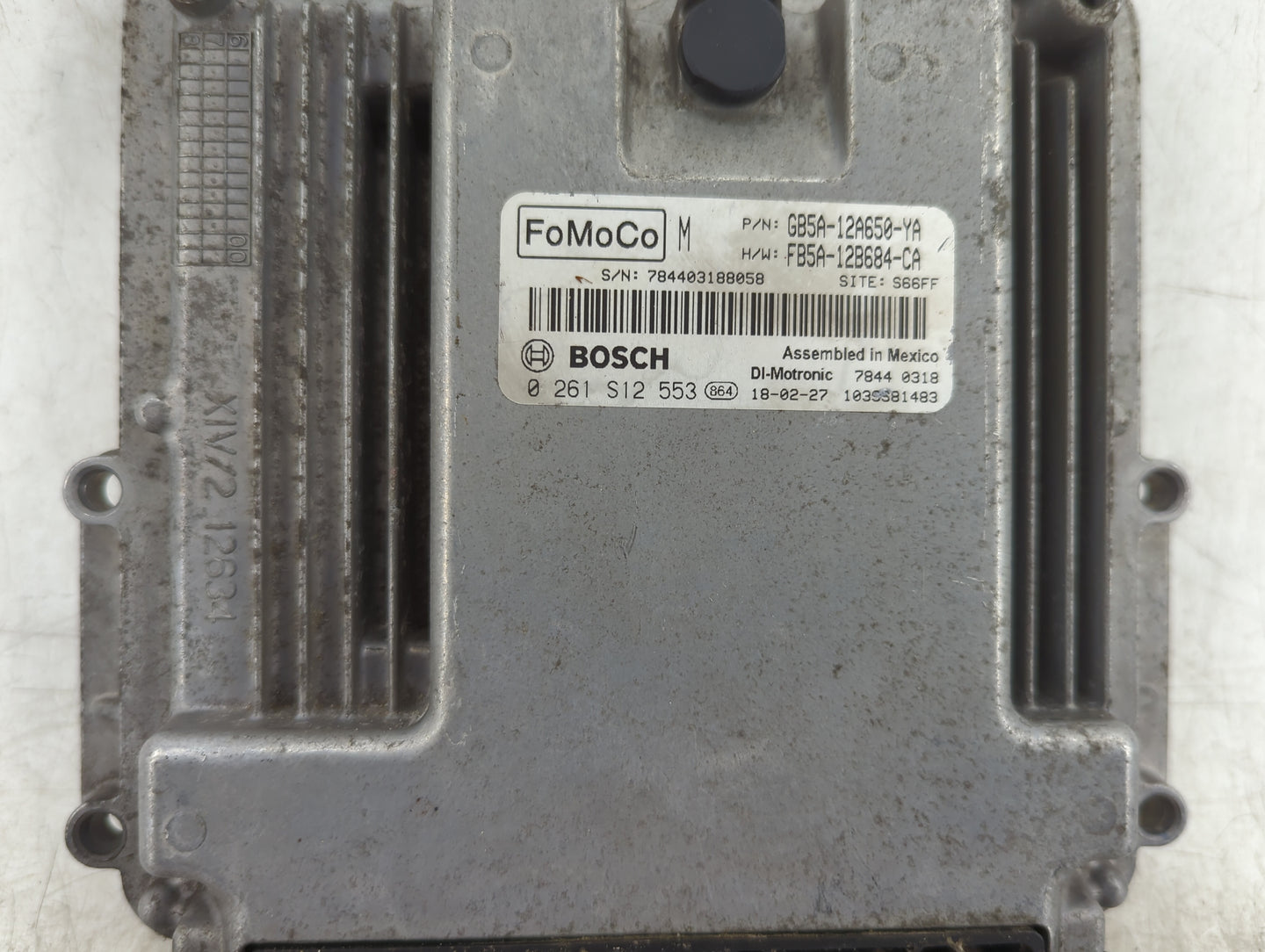 2016-2019 Ford Explor PCM Engine Control Computer ECU ECM PCU OEM P/N:GB5A-12A650-YA FB5A-12B684-CA Fits OEM Used Auto Parts