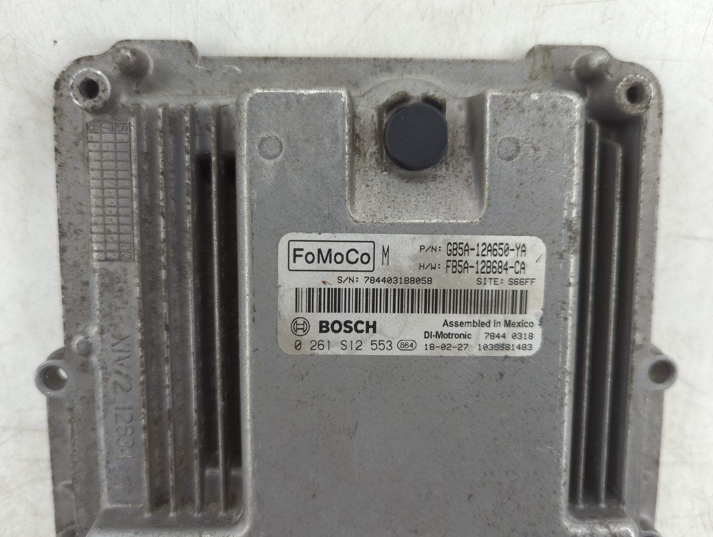 2016-2019 Ford Explor PCM Engine Control Computer ECU ECM PCU OEM P/N:GB5A-12A650-YA FB5A-12B684-CA Fits OEM Used Auto Parts