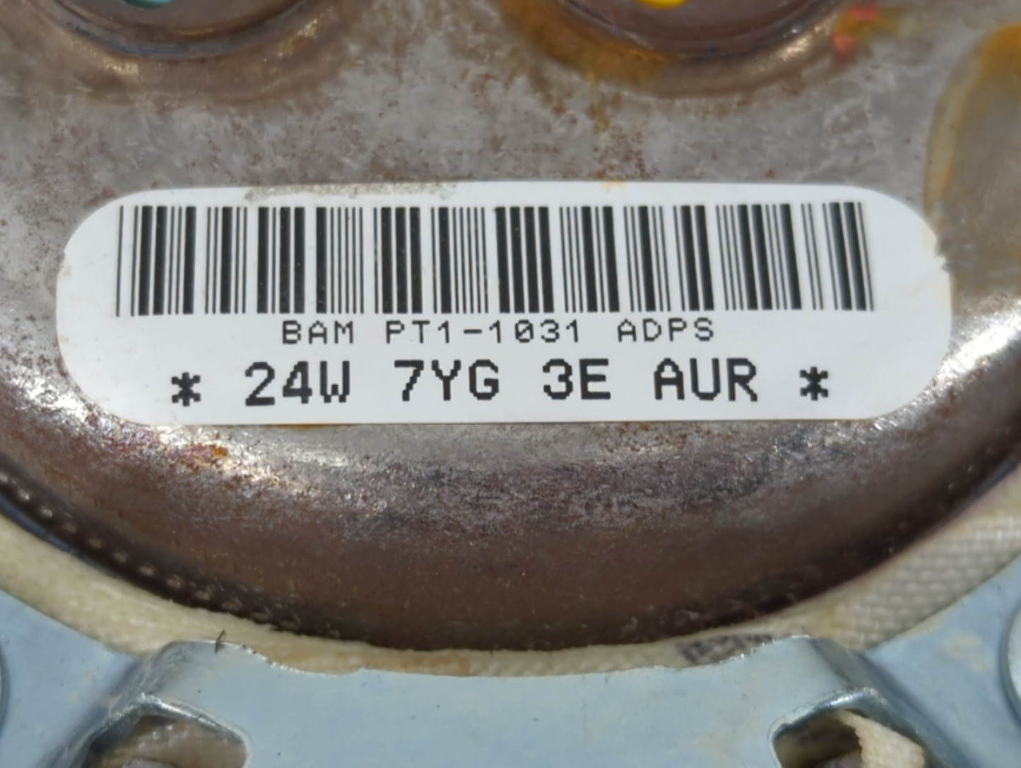 2018 Ford Explorer Air Bag Driver Left Steering Wheel Mounted P/N:24W 7YG 3E Fits OEM Used Auto Parts - Oemusedautoparts1.co
