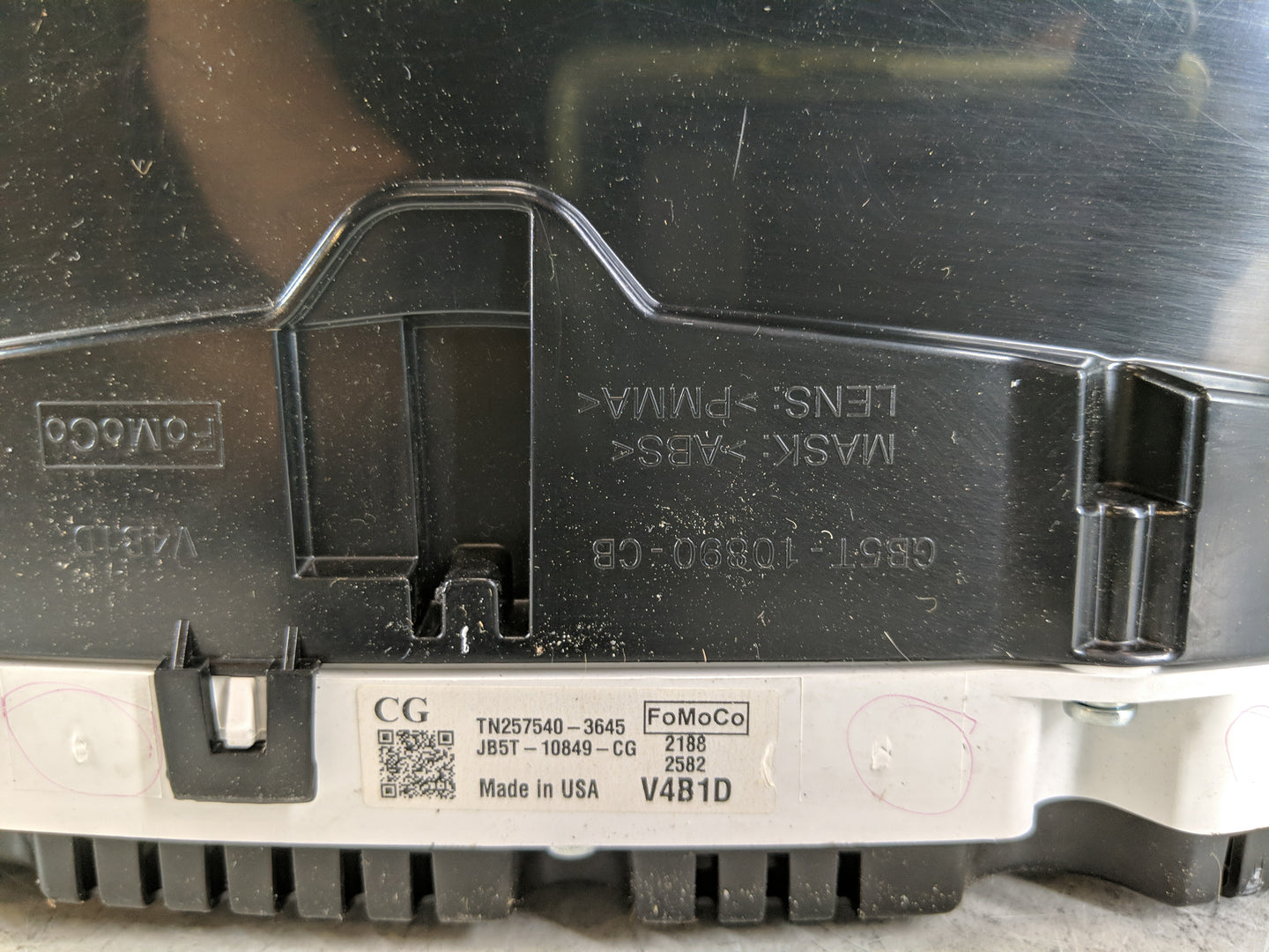 2018 Ford Explorer Instrument Cluster Speedometer Gauges P/N:JB5T-10849-CG TN257540-3645 Fits OEM Used Auto Parts - Oemuseda
