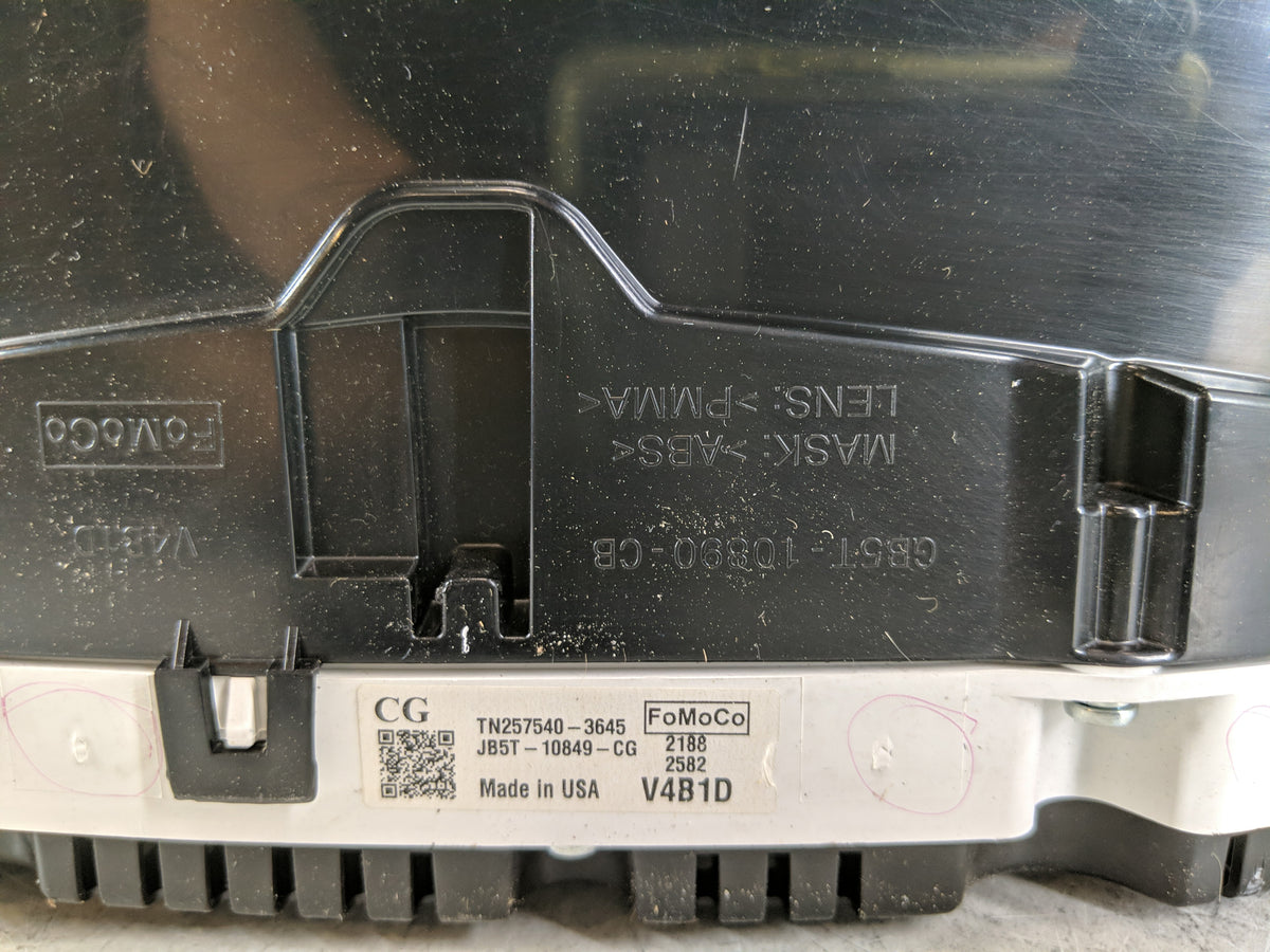 2018-2019 Ford Explorer Instrument Cluster Speedometer Gauges P/N:JB5T-10849-CG TN257540-3645 Miles: Fits Fits 2018 2019 OEM
