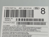 2018 Ford Explorer Radio AM FM Cd Player Receiver Replacement P/N:JB5T-19C107-HA Fits OEM Used Auto Parts - Oemusedautoparts