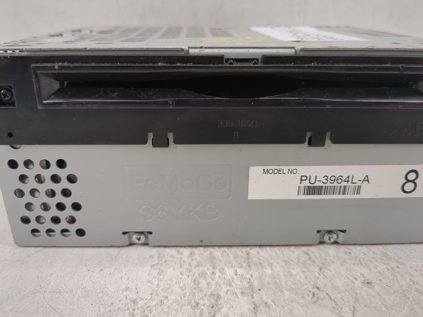 2018 Ford Explorer Radio AM FM Cd Player Receiver Replacement P/N:JB5T-19C107-HA Fits OEM Used Auto Parts - Oemusedautoparts