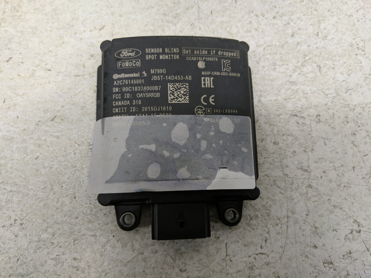 2018 Ford Explorer Chassis Control Module Ccm Bcm Body Control - Oemusedautoparts1.com